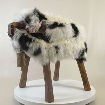 pièce absolument unique de selles d'animaux taureau »Kuhlio« vache Highland Bovins