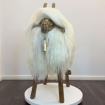 Bar stool 𓃶 "Zenzi the cheeky goat"