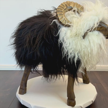 Tabouret animal mouflon 💕 Seppl light limited