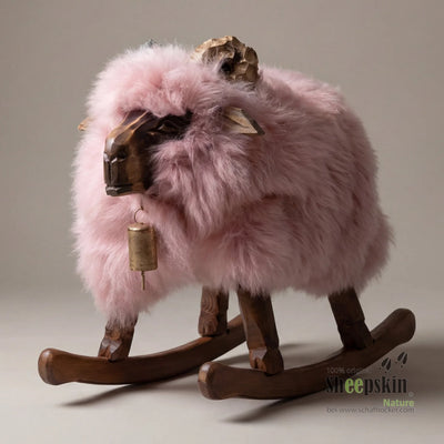 Schafhocker »Berni« das Schaukelschaf zuckerlrosa für