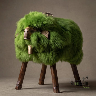 Schafhocker »Flo« der Bua grün Designer Tierhocker Widder