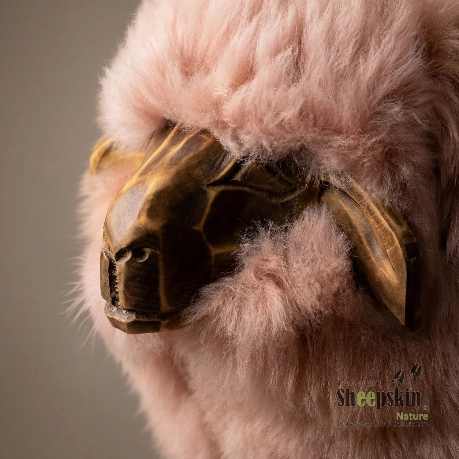 Schafhocker »Jonas« der süße Bua rosa Designer Tierhocker