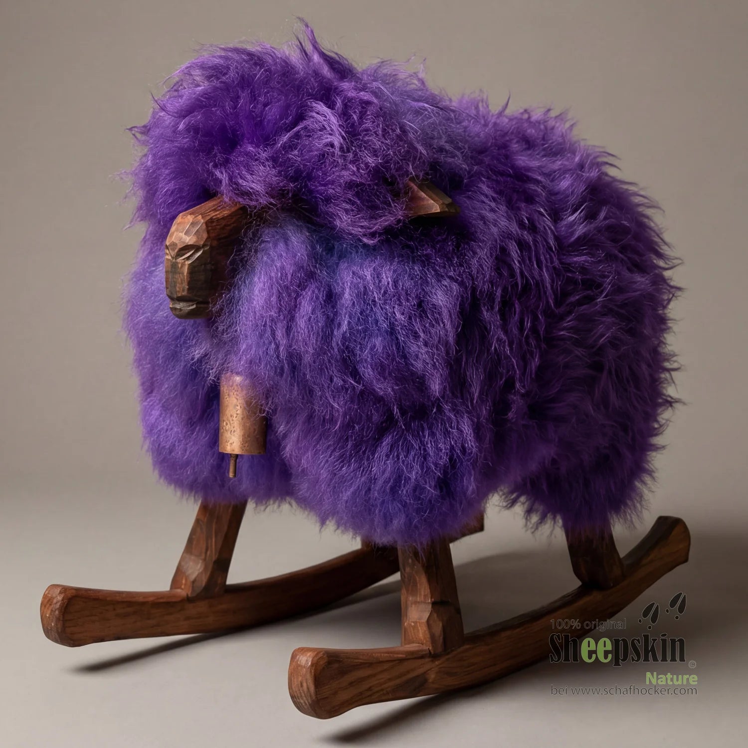 Schafhocker »Matilda« das Schaukelschaf lila Tierhocker