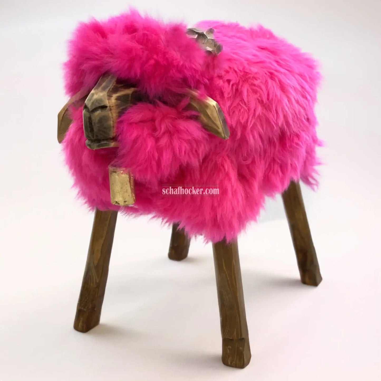 Schafhocker ➳ Tobi der extravagante Bua pink Hocker