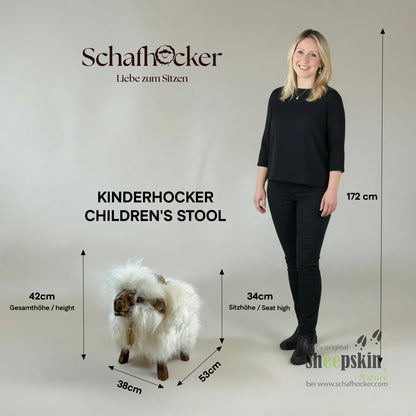 Schafhocker Widder Kinderhocker »Junior« der auserwählte