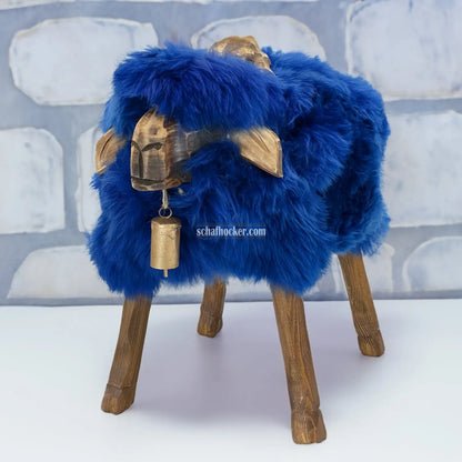 Schafhocker ➳ William der royale Bua royalblau Hocker