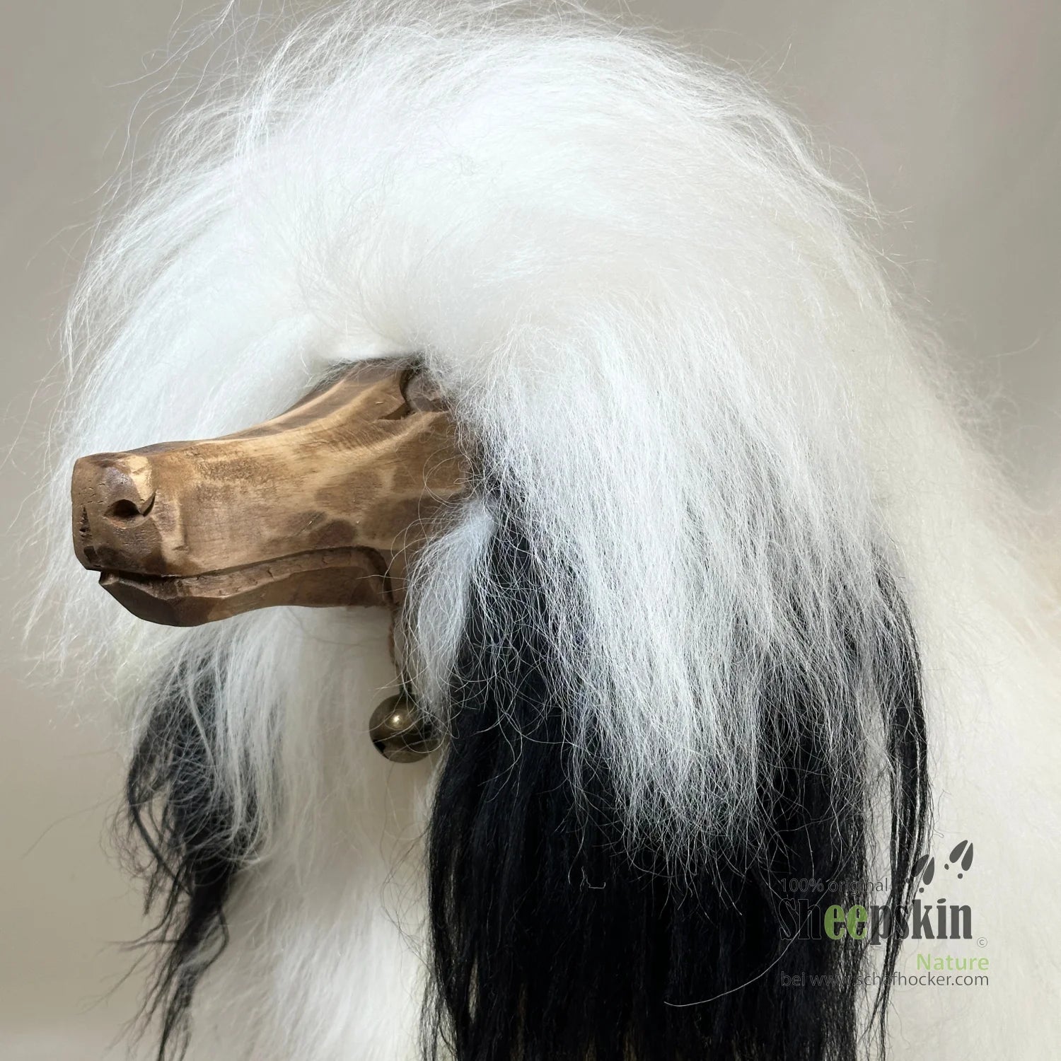 Tierhocker Hund 🐩 Bello Islandfell weiß Hocker Fellbank